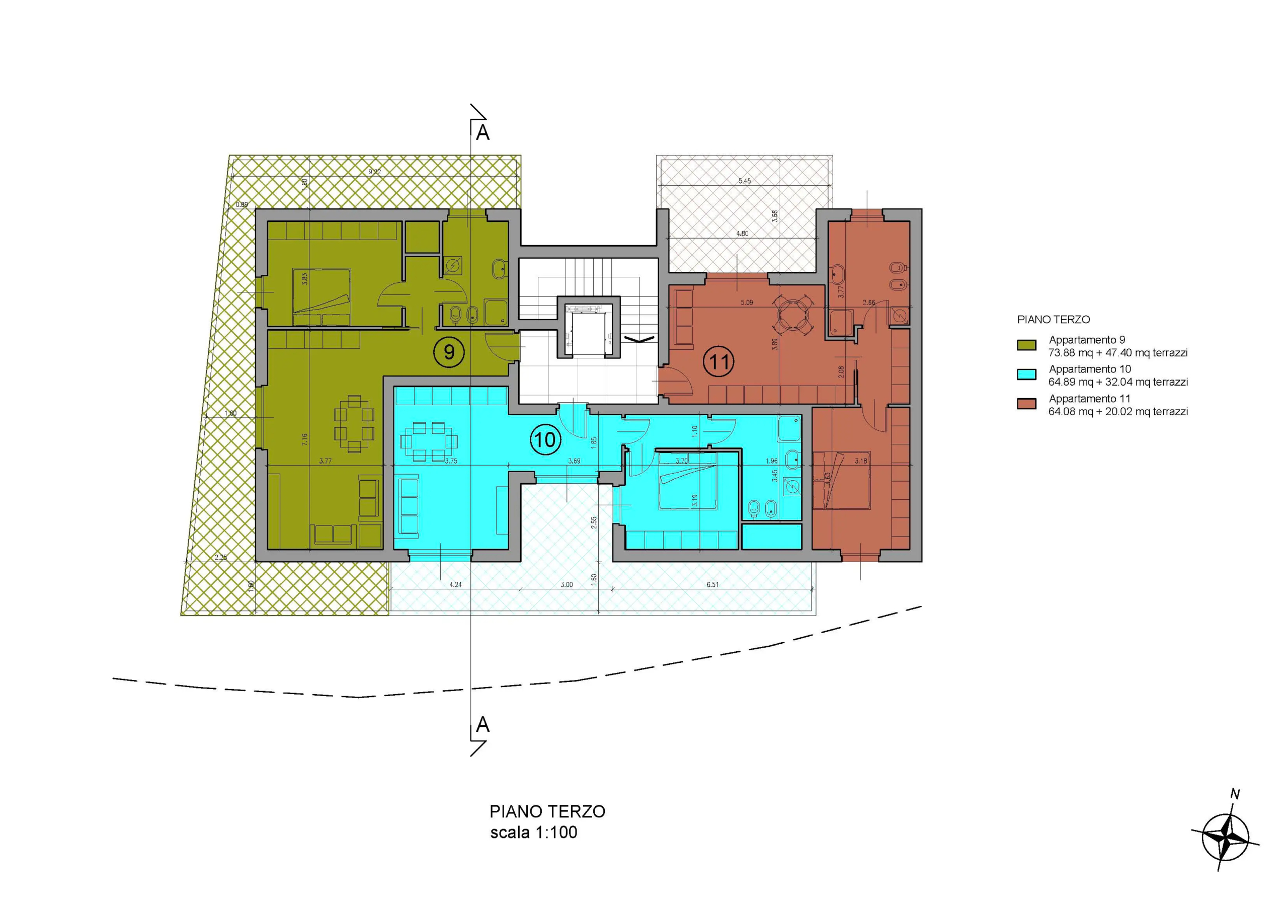 Commercial Building For Sale in front of Lake Iseo Lovere Italy