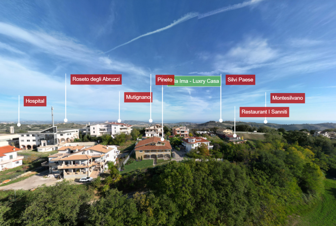 Luxuy Villa Ima Estate of Multiple Properties for Sale In Abruzzo Italy