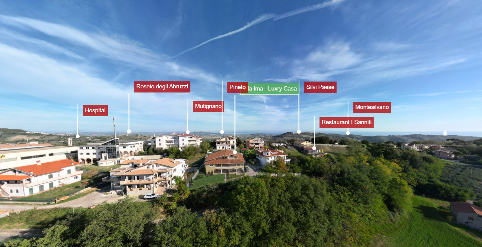 Luxuy Villa Ima Estate of Multiple Properties for Sale In Abruzzo Italy