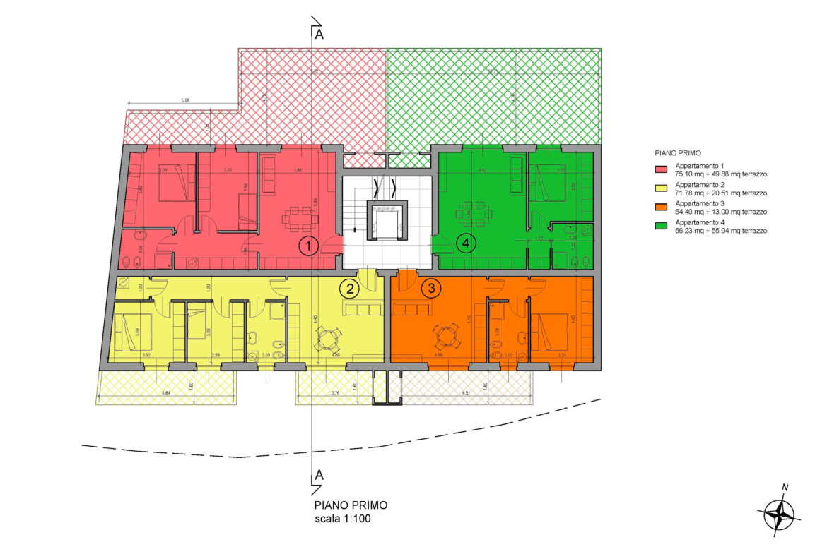 Commercial Building For Sale in front of Lake Iseo Lovere Italy