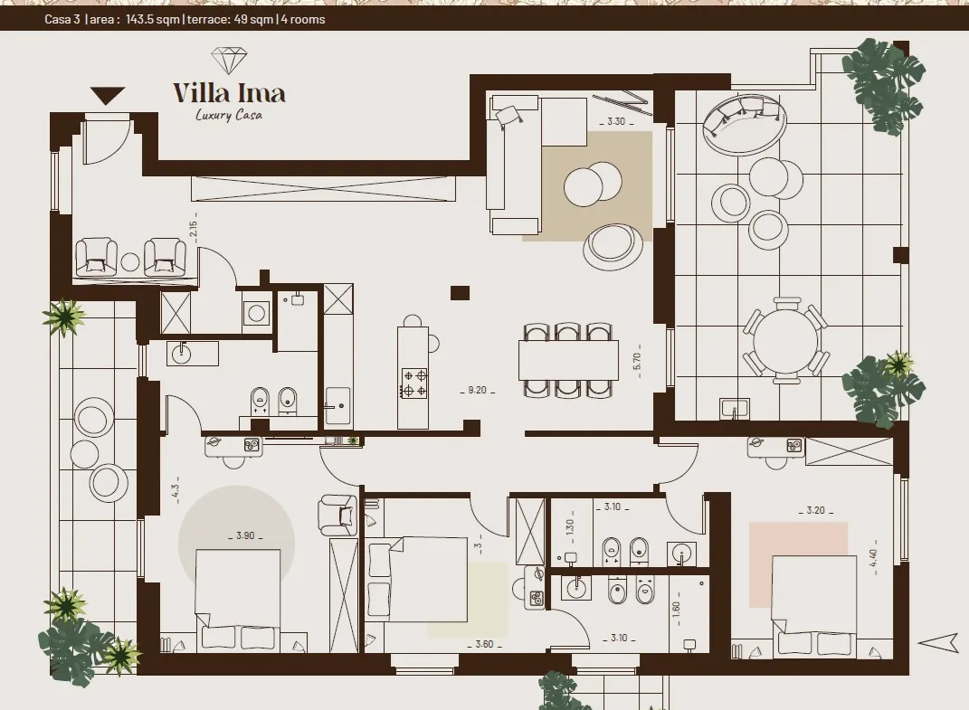 Luxuy Villa Ima Estate of Multiple Properties for Sale In Abruzzo Italy