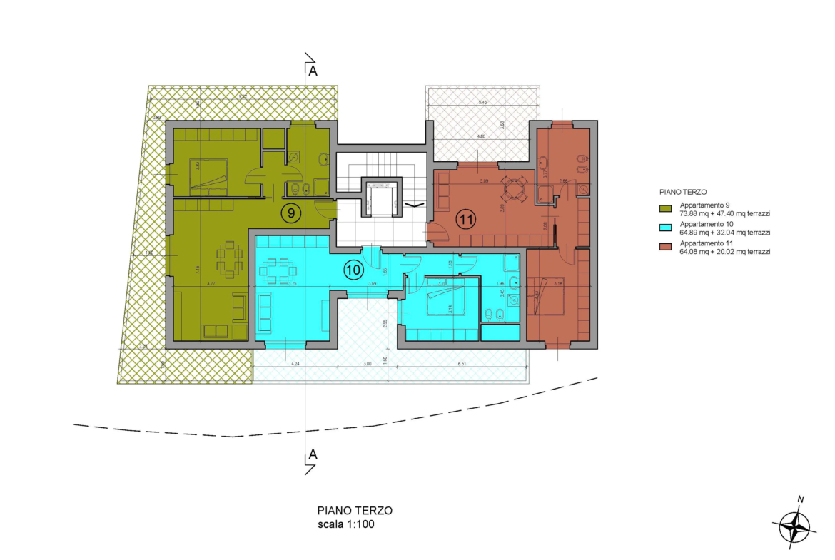 Commercial Building For Sale in front of Lake Iseo Lovere Italy
