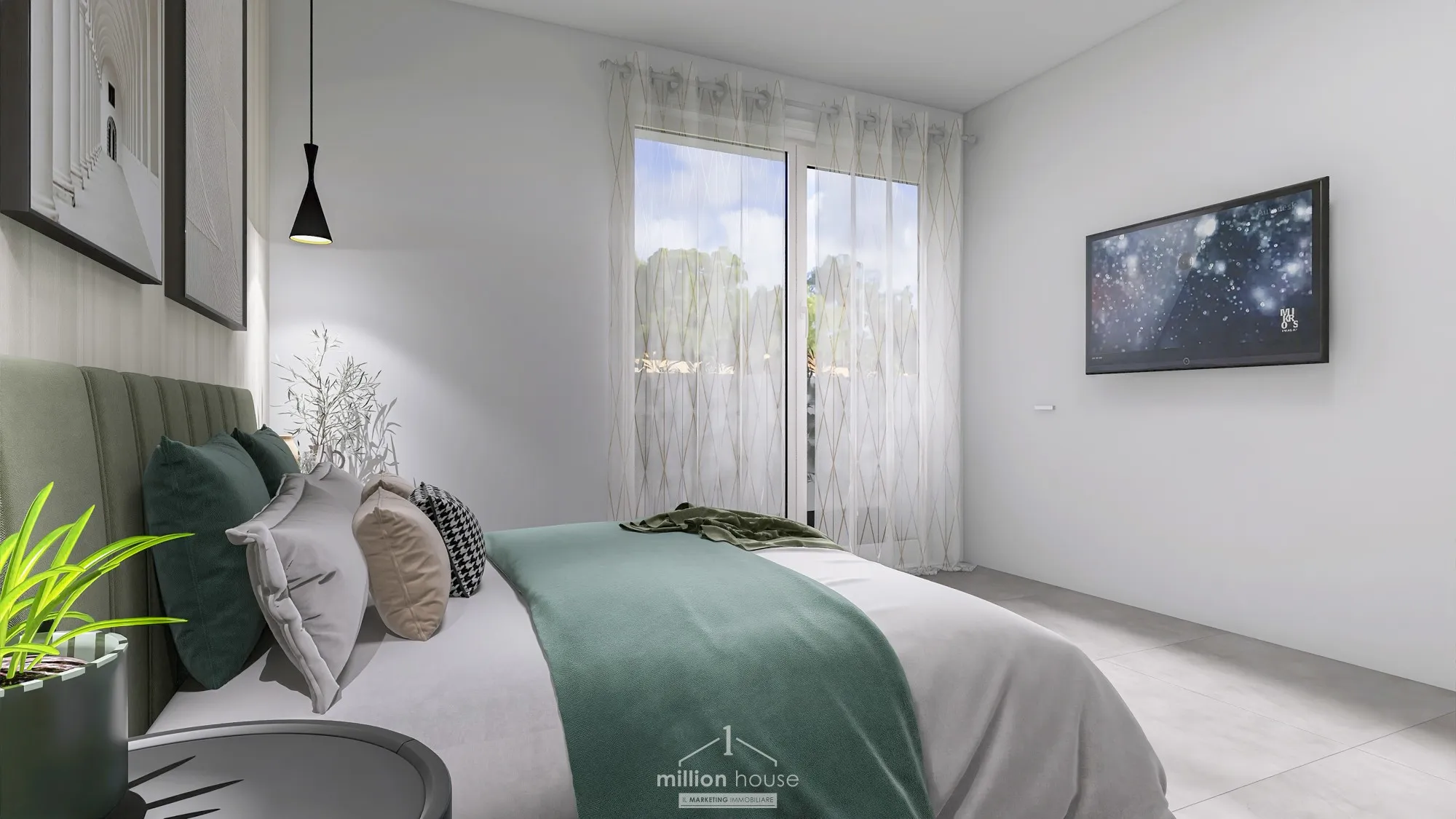Three Luxury 3 Bed Apartments & Penthouse for Sale In Seregno Lombardy Italy