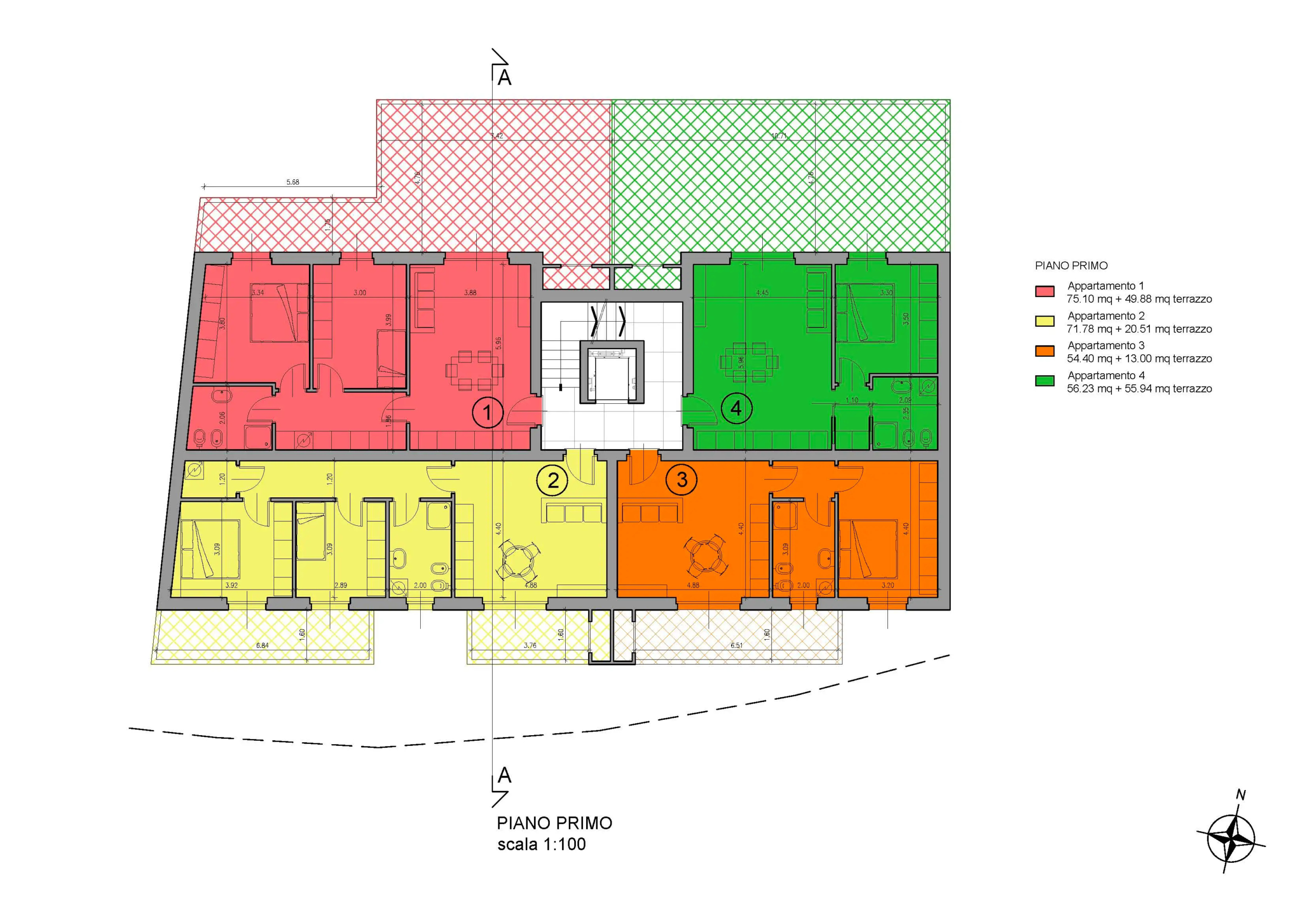 Commercial Building For Sale in front of Lake Iseo Lovere Italy