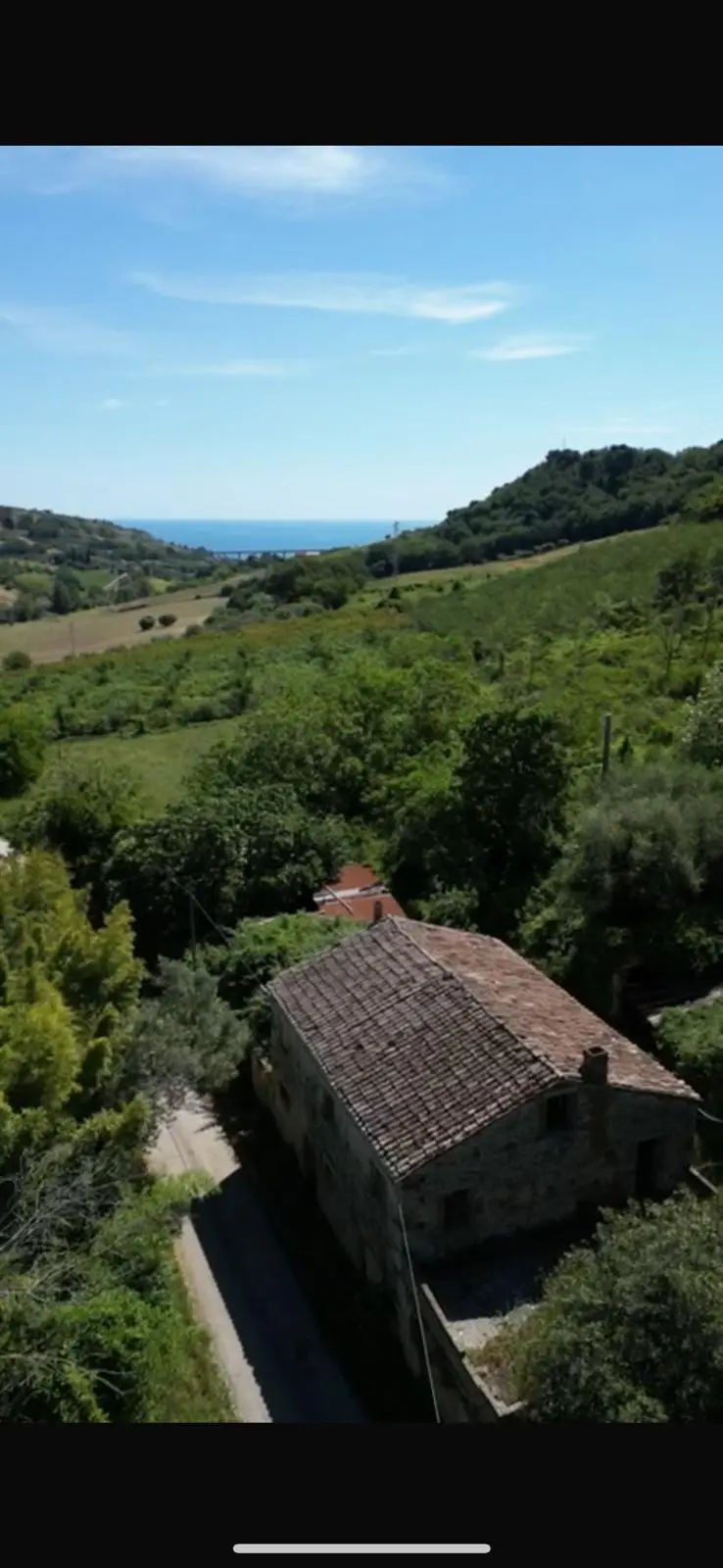 Excellent 3 Bed Farmhouse for Renovation for Sale In Campofilone Fermo Marche Italy