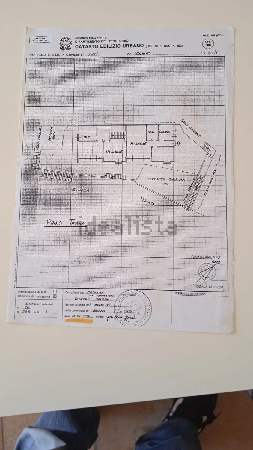Luxury 2 Storey Sea View Apartment for Sale In Via Polanesi, Sori Liguria Italy