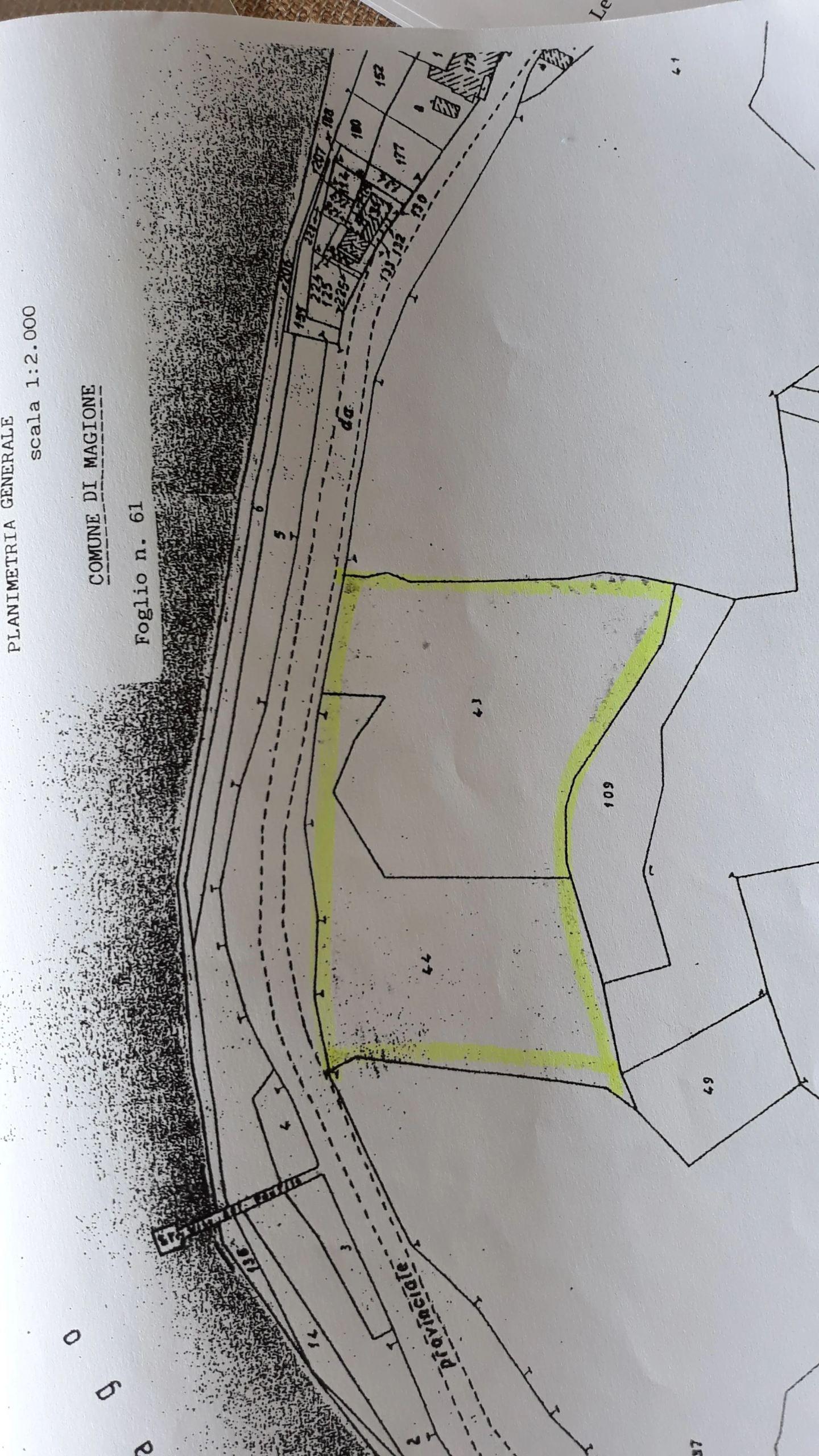 Excellent Plot of land for sale in Sant’Arcangelo Umbria Italy